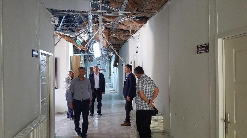 Eğitim Bir-sen Heyeti Depremzedelerle Bir Araya Geldi