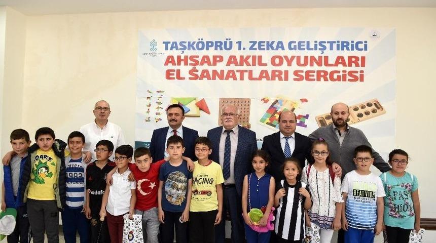 Taşk&ouml;pr&uuml;&rsquo;de 1. Ahşap Akıl Oyunları Başladı