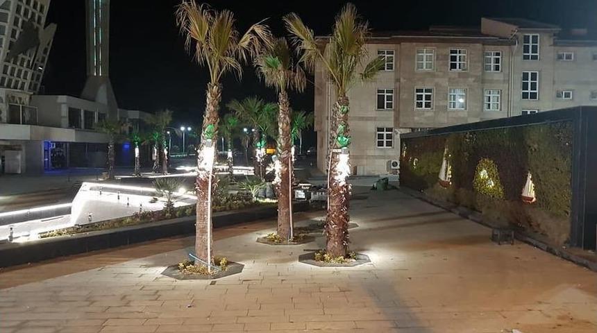 Aydınlatma Çalışması İlçeye Renk Kattı