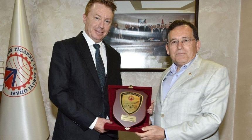 Avustralya&rsquo;nın T&uuml;rkiye B&uuml;y&uuml;kel&ccedil;isi Brown Trabzon&rsquo;da