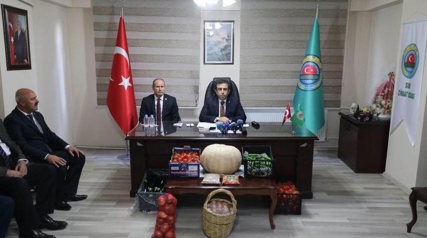 Vali G&uuml;zeloğlu, Diyarbakır Tarımını Değerlendirdi