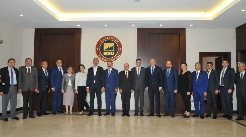 Başbakan Yardımcısı Şimşek Ve Adalet Bakanı G&uuml;l&rsquo;den Gso&rsquo;ya Ziyaret