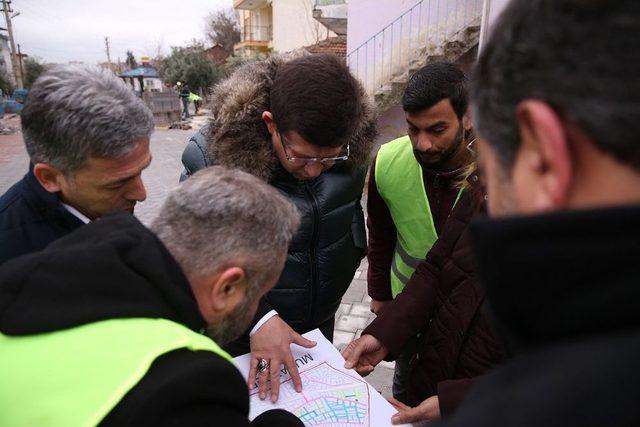 Subaşıoğlu, Muratdede Mahallesi’nde Çalışmaları İnceledi