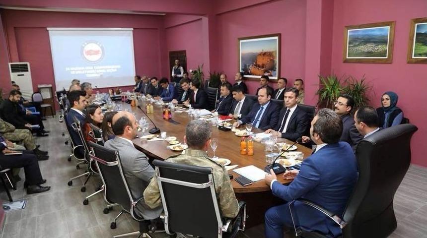 Bing&ouml;l&rsquo;de Se&ccedil;im G&uuml;venliği Toplantısı