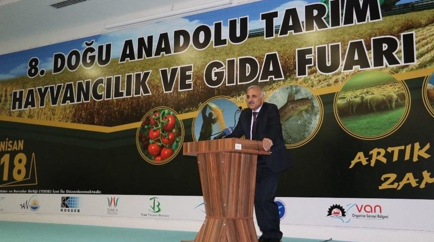 8. Doğu Anadolu Tarım, Hayvancılık Ve Gıda Fuarı Start Aldı