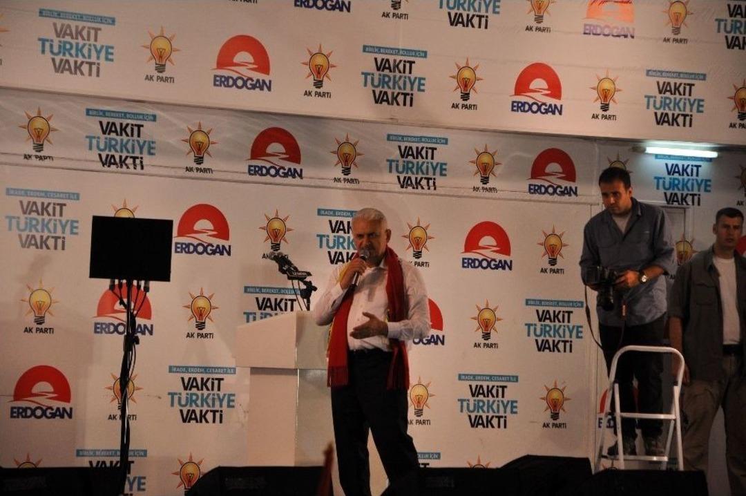 Başbakan Yıldırım: &ldquo;muhalefet Ter&ouml;r Demez, El Altından İşbirliği Yapıyorlar&rdquo;