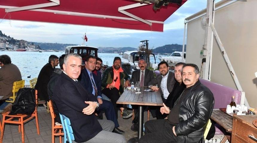 Başkan Karahanlı&rsquo;dan Başkan Hazinedar&rsquo;a Ziyaret