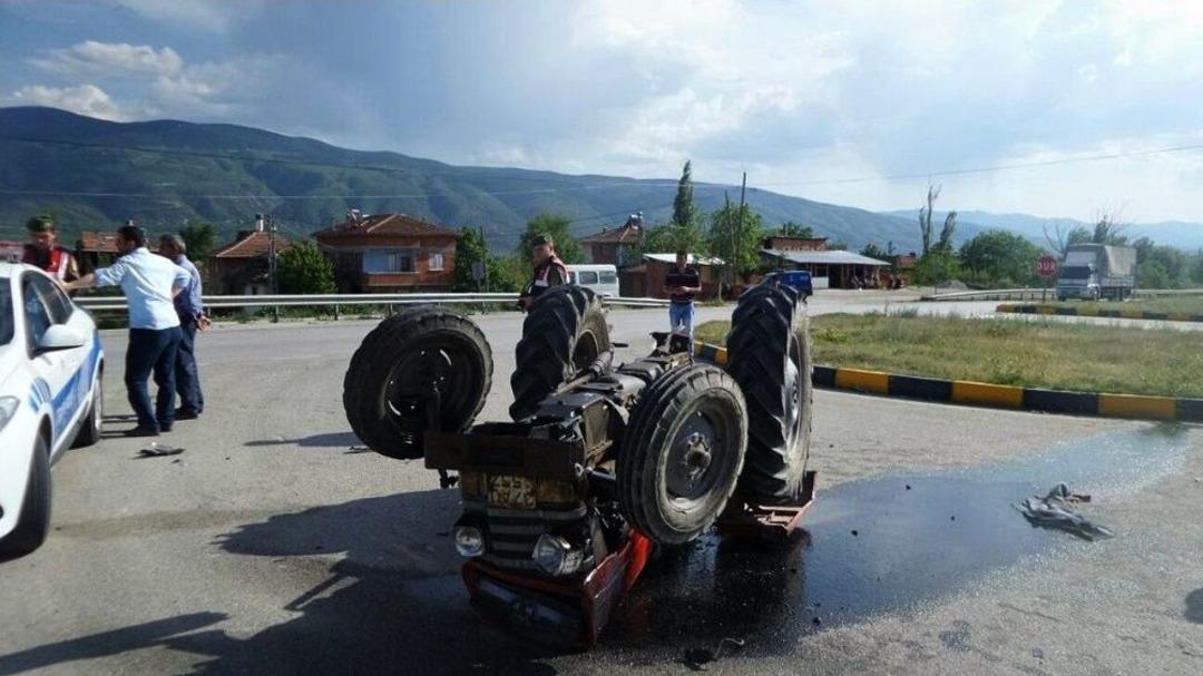 Tosya&rsquo;da Trafik Kazası: 1 Yaralı