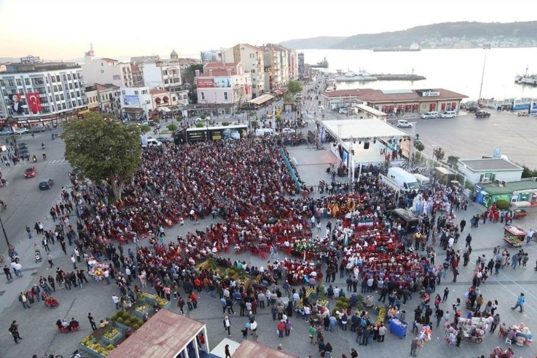 Troya Yılında, 1. Uluslararası Troya &Ccedil;ocuk Halk Dansları Festivali Fırtınası Esti