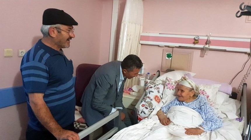 Başkan Kaya&rsquo;dan Hastalara Moral