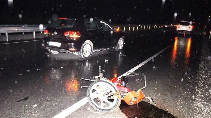 Manisa&rsquo;da Trafik Kazası: 1 &Ouml;l&uuml;