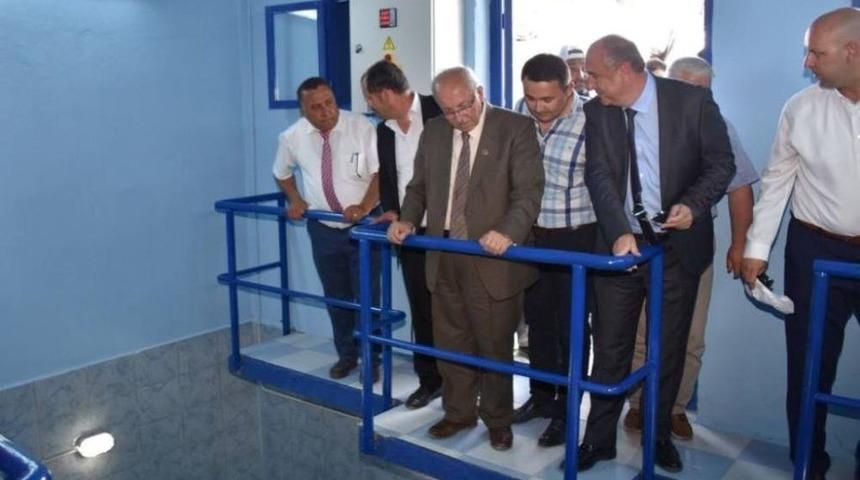 İçme Suyu Ve Kanalizasyon Hattının Açılışı Yapıldı