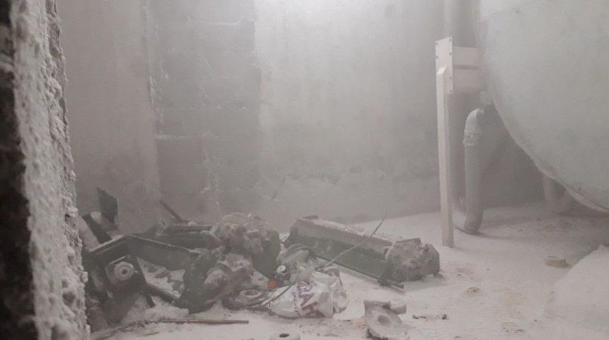 Tekstil Fabrikasında Yangın