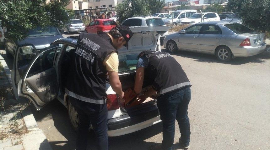 Mersin&rsquo;de Narkotik Uygulamasında 5 Kişi G&ouml;zaltına Alındı