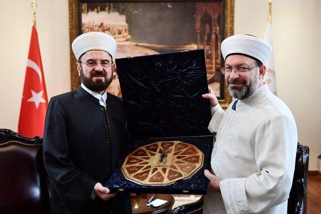 Ali Muhyiddin El-karadaği&rsquo;den Diyanet&rsquo;e Ziyaret 2