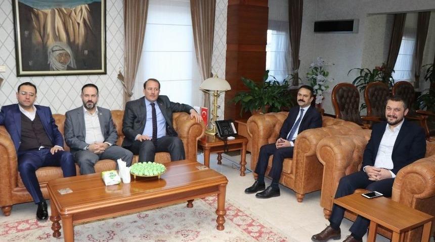 Ak Parti Genel Başkan Yardımcısı Karacan, Vali Aktaş&rsquo;ı Ziyaret Etti