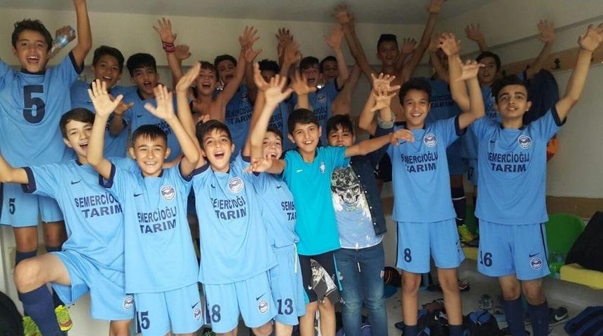 U-14 Gen&ccedil;ler Ligi&rsquo;nde 7 Mart Kadirli Demirspor Şampiyon