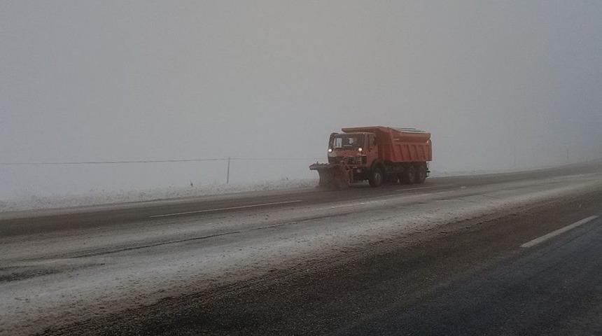 Van&rsquo;da Kar Yağışı Ve Sis