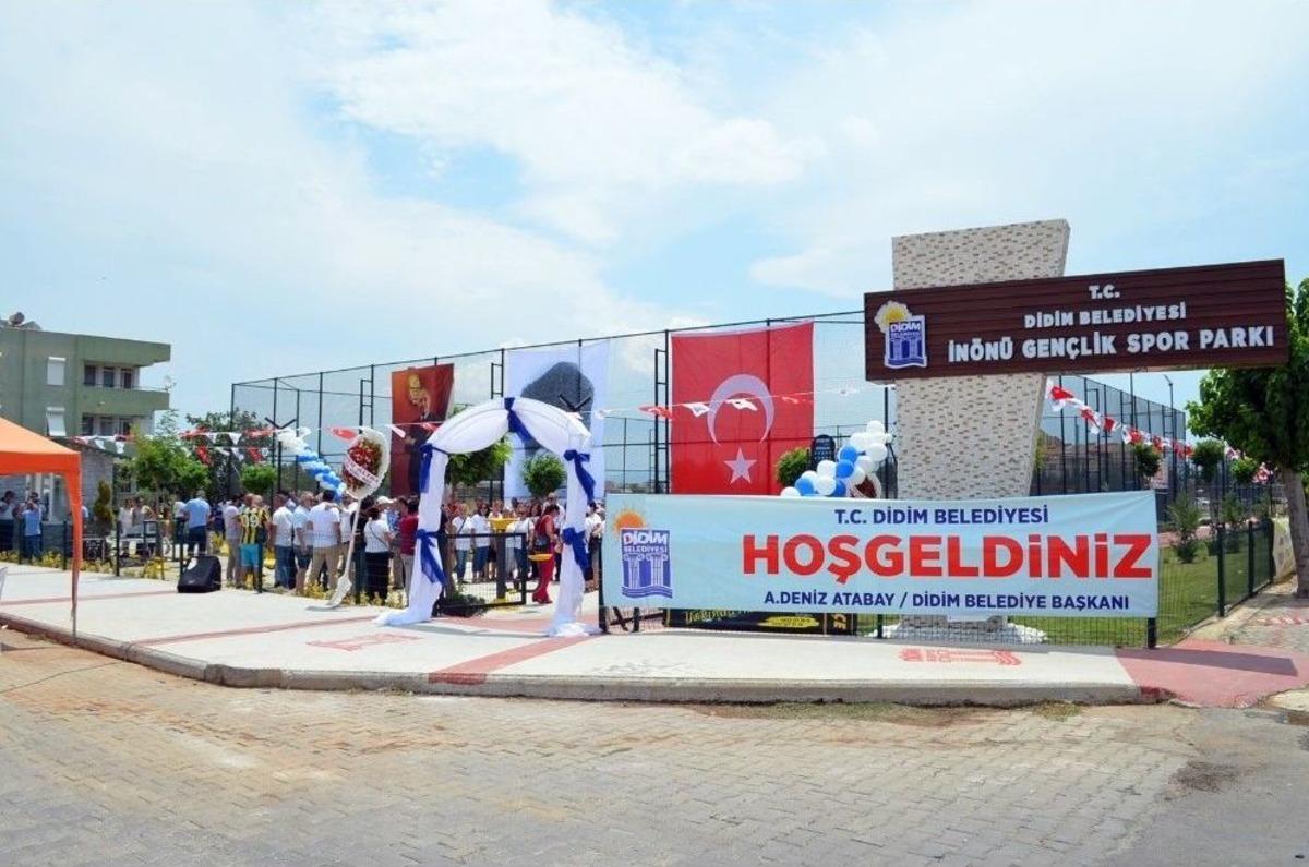 Didim Belediyesi İl&ccedil;eye Yeni Bir Park Kazandırdı