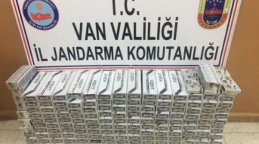 Jandarmadan Ka&ccedil;ak Sigara Operasyonu