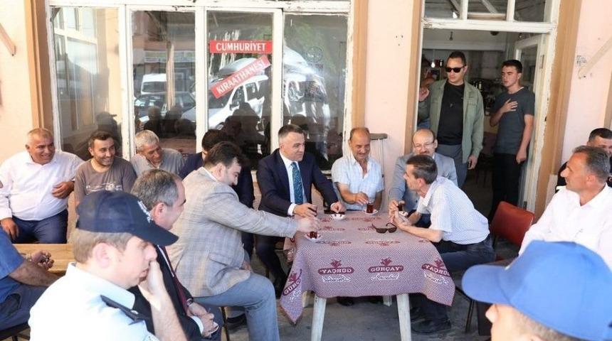 Kırklareli Valisi Bilgin&rsquo;in Demirk&ouml;y Temasları