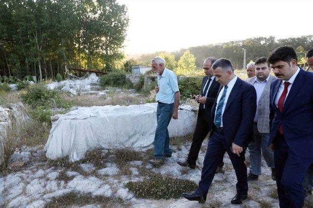 Kırklareli Valisi Bilgin’in Demirköy Temasları