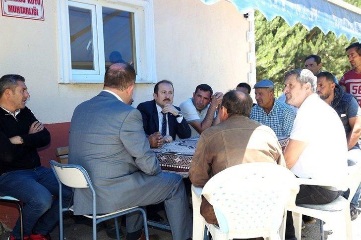 Vali Pehlivan Kültür Han İnşaatında İncelemelerde Bulundu G4