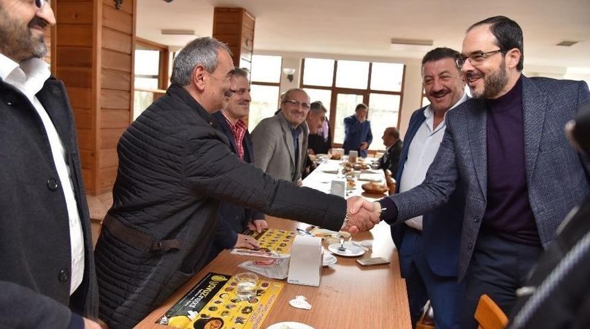 Başkan Ayaz Muhtarlarla Bir Araya Geldi