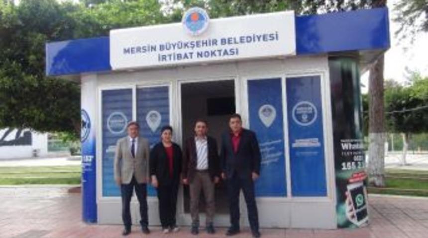 Mersin B&uuml;y&uuml;kşehir Belediyesi, Silifke&rsquo;de İrtibat Noktası A&ccedil;tı