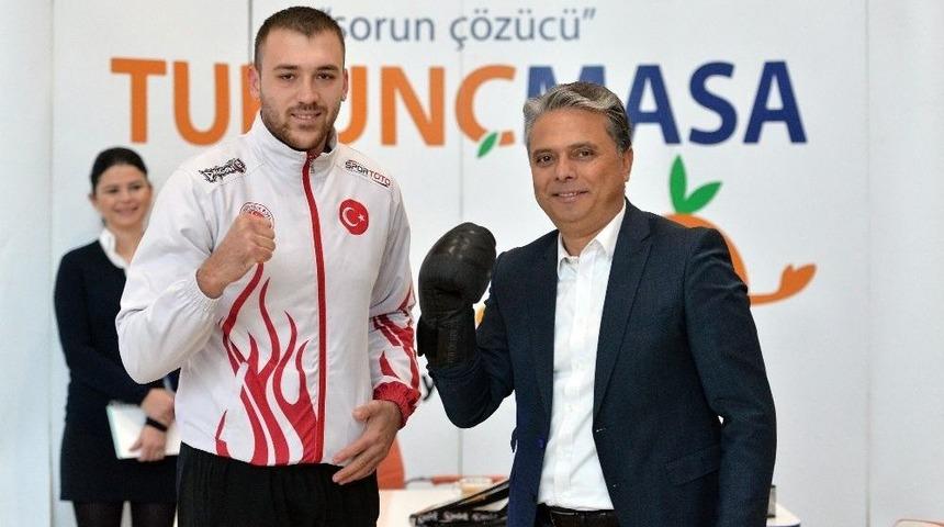 Şampiyondan Başkan Uysal&rsquo;a Ziyaret