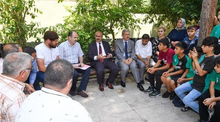 Vali Mahmut Demirtaş, Sporcu &Ccedil;ocuklar Ve Aileleriyle Bir Araya Geldi