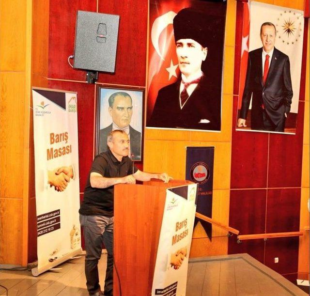 Tunceli’de “imar Barışı” Bilgilendirme Toplantısı