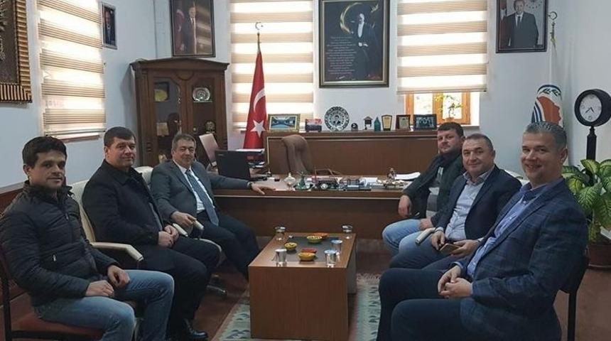 Aydınlıoğlu G&ouml;me&ccedil; İl&ccedil;esini Ziyaret Etti