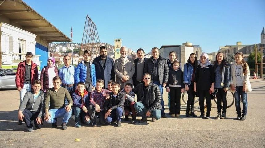 Ordulu &Ouml;ğrencilerden Pahitaht Dizisine Ziyaret