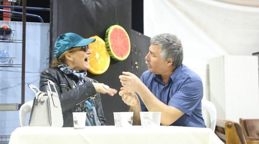 Nazilli Belediyesi Tiyatro Topluluğu, Alamut’ta Sanatseverlerle Buluştu