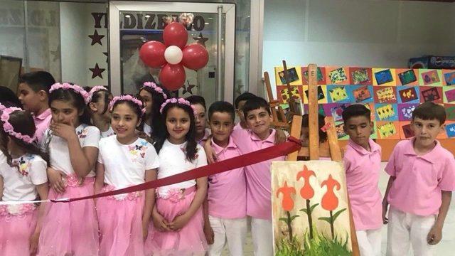 3. Sınıf Öğrencilerinden Resim Sergisi