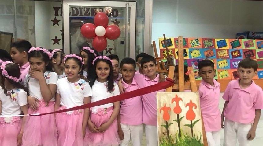 3. Sınıf Öğrencilerinden Resim Sergisi