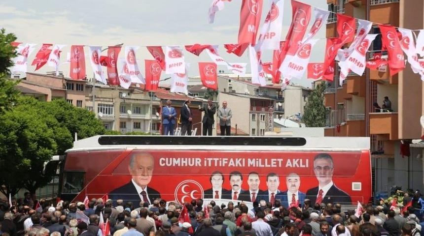 Mhp Adaylarına Oltu Ve Şenkaya&rsquo;da Sevgi Seli