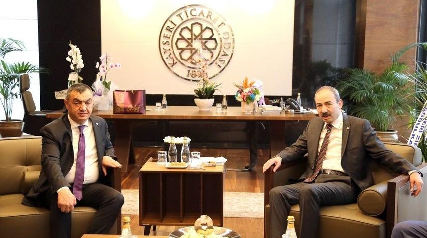 Kayso&rsquo;dan Ticaret Odası&rsquo;nın Yeni Y&ouml;netimini Ziyaret Etti