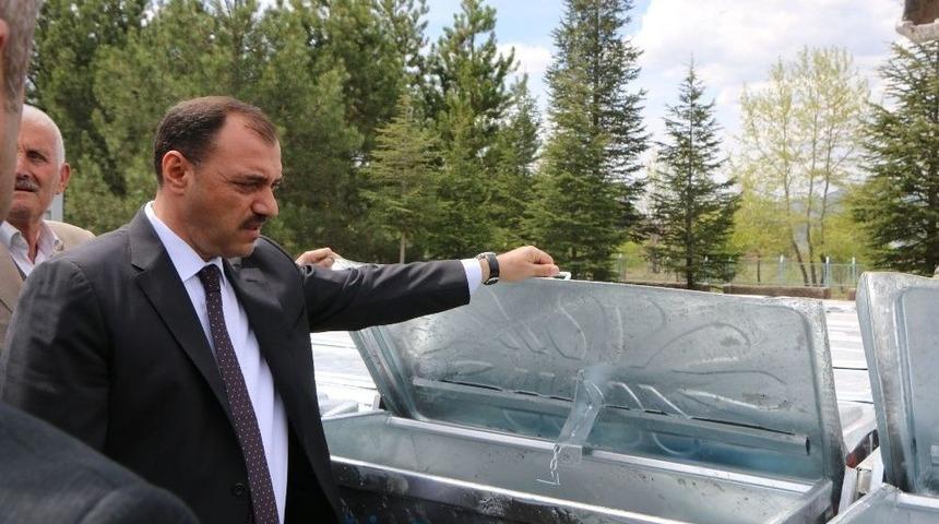 Elazığ’da Köylerde Katı Atık Toplama Projesi