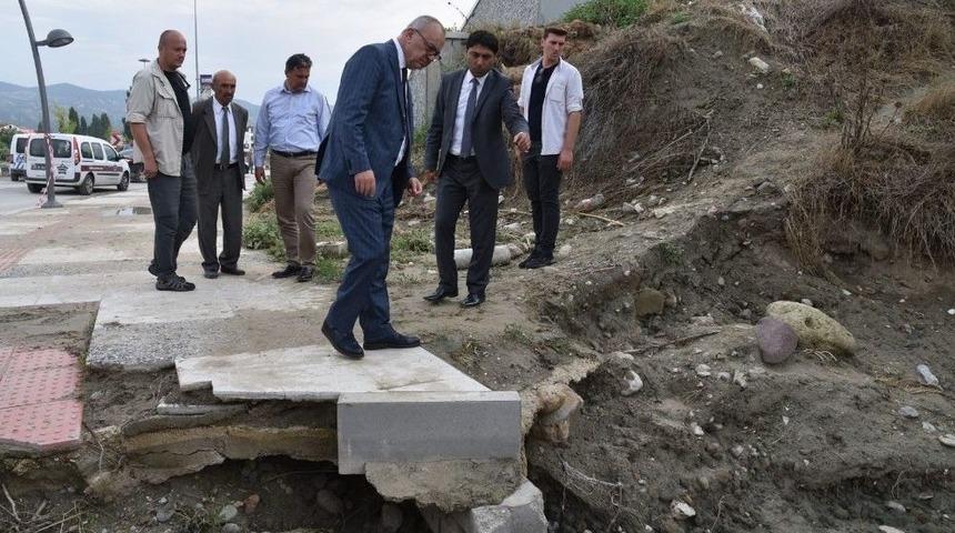 Başkan Erg&uuml;n&rsquo;den Minik R&uuml;zgar&rsquo;ın Ailesine Taziye Ziyareti