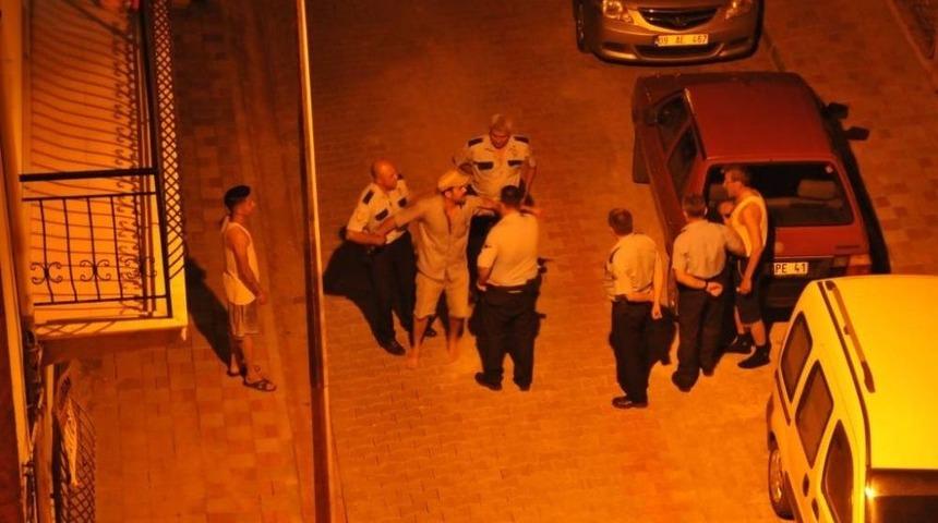 Alkoll&uuml; Şahıs Polise Zor Anlar Yaşattı