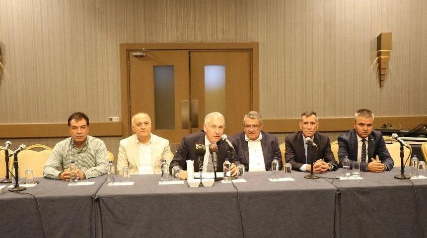 Mersin İş D&uuml;nyası Tobb Genel Kurulundan Mutlu D&ouml;nd&uuml;