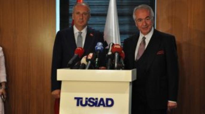 Cumhurbaşkanı Adayı İnce, T&uuml;siad&rsquo;ı Ziyaret Etti