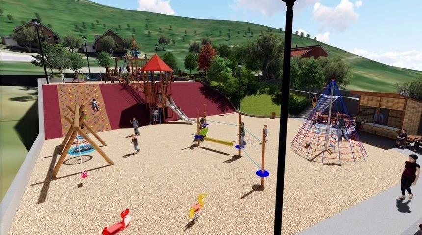 G&uuml;ndoğdu Mahallesi&rsquo;ne Macera Parkı