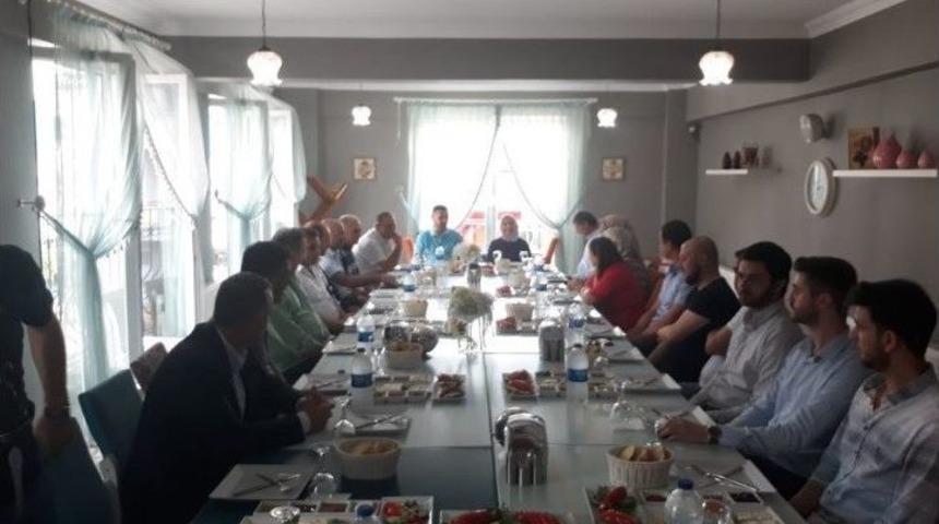 Başkan Alemdar, Sebader &Uuml;yeleriyle Bir Araya Geldi