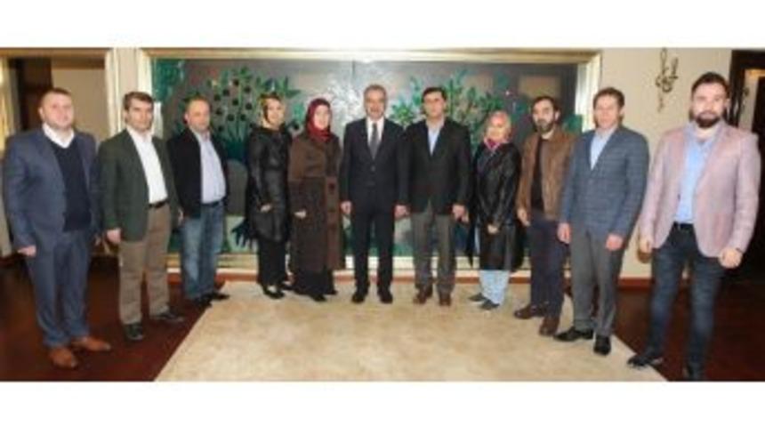 Başkan K&ouml;şker, Ak Parti Beylikbağı Mahalle Teşkilatını Ağırladı