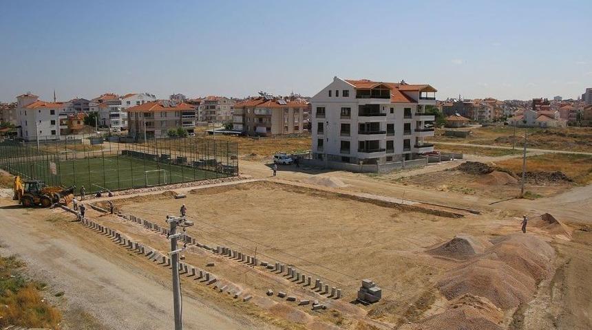 Karaman&rsquo;da Mehmet Bey Mahallesine Yeni Park