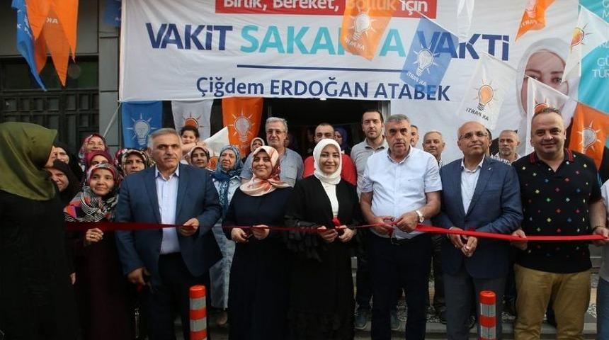 Başkan To&ccedil;oğlu, Ak Parti Se&ccedil;im İrtibat B&uuml;rosu&rsquo;nun A&ccedil;ılışına Katıldı