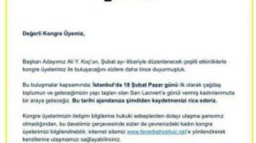 Ali Ko&ccedil;&rsquo;tan Kadın Kongre &Uuml;yelerine &Ccedil;ağrı